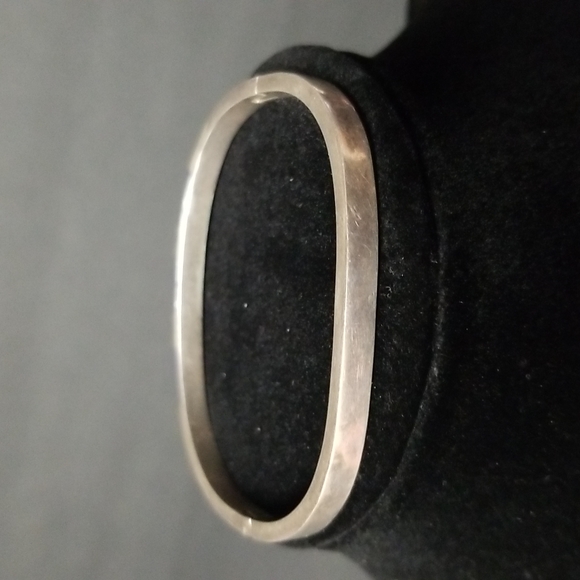 Vintage Silver And Lapis Bracelet - Picture 2 of 6